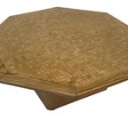 Vintage Salontafel Coffee Table Jaren 80 Hout Design thumbnail 3