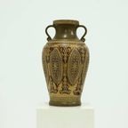 Xl Jasba Vase In Earth Tones 1960s thumbnail 2