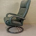 Vintage Gaga Leren Recliner Fauteuil, Percival Lafer thumbnail 6