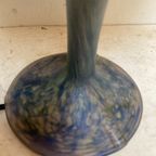 2delige Glazen Tafellamp, Gesigneerd Verre Francais - Reliving thumbnail 3