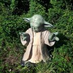 Xxl Yoda Beeld Van Fiberglass Of Kunststof Star Warsstarwars thumbnail 10