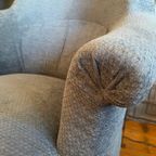 Fauteuil Damesstoel Stoel Biedermeier 1880 Frans Antiek thumbnail 4