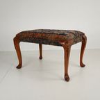 Antieke Voetenbank, Notenhout, Engels Regency, Circa 1800–1820 thumbnail 5
