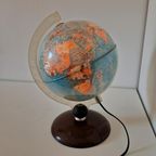 Vintage Wereldbol Lamp Jaren 60 Globe thumbnail 6