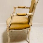 Antieke Vintage Queen Ann Fauteuils Engelse Antieke Stoelen thumbnail 9