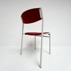 Set Van 4 Stapelbare Stoelen Van Gijs van der Sluis, 1970's thumbnail 8
