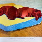 David Hockney, Dog Paintings 38 Salts Mill 1995. thumbnail 8
