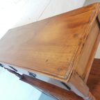 Sidetable Kast Antiek Eiken Hout thumbnail 7