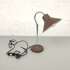 Vintage Herda Bureaulamp Bruin thumbnail 5