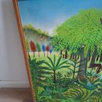 Vintage Kunstwerk Met Jungle Vibes thumbnail 4