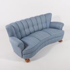 Scandinavian Design Curved Sofa, 1940’S Sweden thumbnail 13