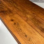 Franse Eettafel Antiek Eiken 233Cm thumbnail 3