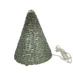 Vintage Pyramide Lamp - Opgebouwd Uit Stukjes Glas - Modern - Glas En Metaal - Frankrijk - 70'S thumbnail 7