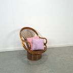 Rotan Manou Draai Stoel thumbnail 2