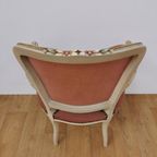 Brocante Vintage Gobelin Queen Ann Stoeltje, Fauteuiltje 03 thumbnail 21