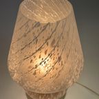 Murano Mushroom/Paddenstoel Tafellamp, Italie 1970'S thumbnail 13