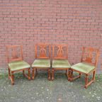 Retro Stoelen Set Van 4 thumbnail 6