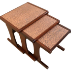 Vintage Set Nesting Tables Mimiset Tafeltjes 'birstall' thumbnail 8