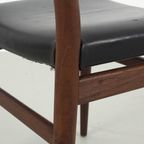 Set Van 4 ‘W2’ Hans Wegner Stoelen 68231/4 thumbnail 7