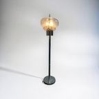 Vintage Staanlamp: Chroom & Glas 'leclaire & Schâfer thumbnail 3