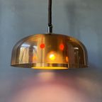 Mid Century Herda Space Age Light Fixture / Vintage Jaren 70 Hanglamp thumbnail 5