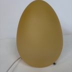 Vintage Opaline Glass Selene Italy Egg Lamp thumbnail 7