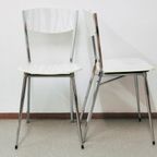 Set X2 Metalen Formica Stoelen thumbnail 4