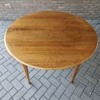 A A Patijn Vintage Ovale Ronde Tafel Eettafel Jaren 60 thumbnail 12