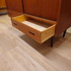 Vintage Deens Highboard Dressoir Teak Kast Kastje thumbnail 10