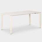 Twinform Bureau, Wit Blad, 160 X 80 Cm, Hoogte Instelbaar Onderstel D.M.V. Handslinger thumbnail 2