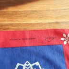 Vintage Vierkant Zweeds Handgeprint Kerst Tafelkleed Norah thumbnail 7