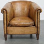 Stijlvolle Schapenleren Clubfauteuil Met Een Tijdloos Design Van Nico Van Oorschot thumbnail 12