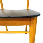 Set Vintage Deens Design Eetkamerstoelen Skai Zwart thumbnail 9