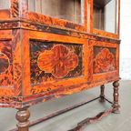 Antieke Maison Franck Vitrinekast In Schildpad thumbnail 8