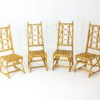 Tropical Ornate Bamboo Chairs thumbnail 4