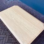 Vintage Travertin Salontafel thumbnail 5