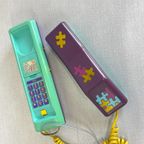 Vintage Tweeling Puzzle Swatch Telefoon Memphis Style thumbnail 4