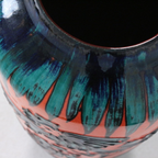 'Hahnenkampf' Scheurich Floor Vase 517-45, 1970 thumbnail 3