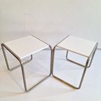 Set Of 2 Side Tables B9 Marcel Breuer For Tecta thumbnail 3