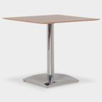 Solidesk Kantinetafel, Zebrano Blad, 79 X 79 Cm, thumbnail 2