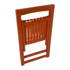Aldo Jacober - Folding Chair Model ‘Trieste’ - Bazzani Italy - Orange - Multiple In Stock thumbnail 3