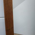 Deense Vintage/antieke Teakhouten Licht "disturbed" Spiegel thumbnail 3