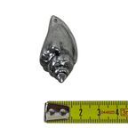 Handmade - Seashell Shaped Drawer / Door Pull Or Handle - Casted Aluminum (New Old Stock) - Made thumbnail 5