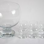 Punch Bowl By Erkkitapio Siiroinen For Riihimaen Lasi, Finland 1970S thumbnail 8