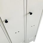 Vintage Lockerkast Industrieel Grijs thumbnail 3