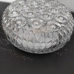 Vintage Plafondlamp Glas Rond Met Kleine Rondjes thumbnail 2