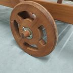 Houten Serveertrolley Met Afneembaar (dien)blad thumbnail 10