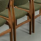 Set Van 8 Deense, Refurbished, Vintage Stoelen thumbnail 11