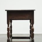 Zeer Mooie Eind 18e Eeuwse Engelse Sidetable thumbnail 10