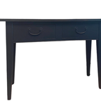 Mooie Oude Wandtafel / Sidetable Restyle Off Black thumbnail 3
